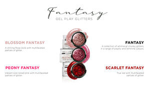 Gel Play Glitter Fantasy Scarlet