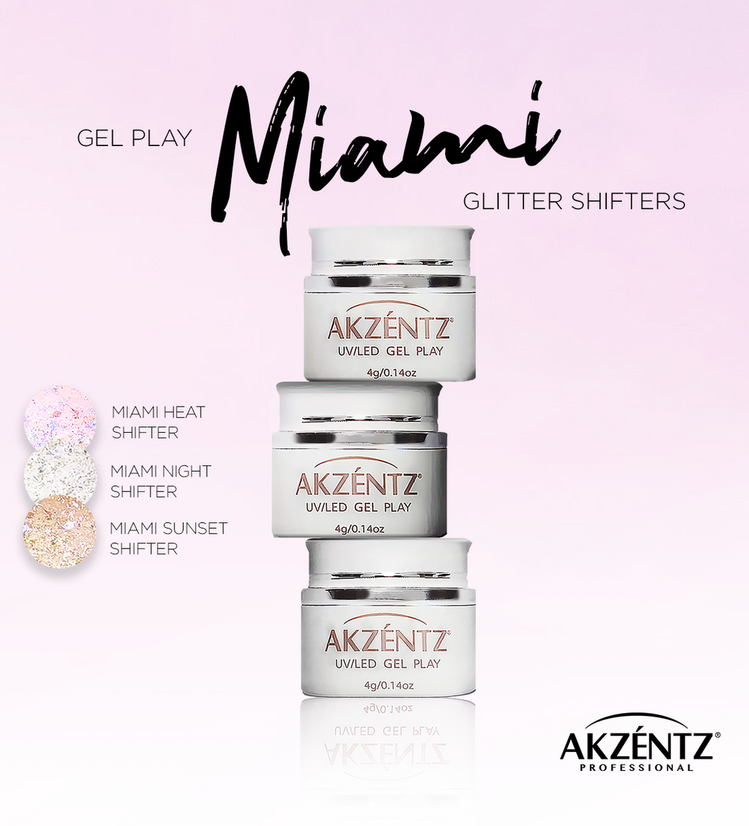 Gel Play Miami Glitter Shifter Heat